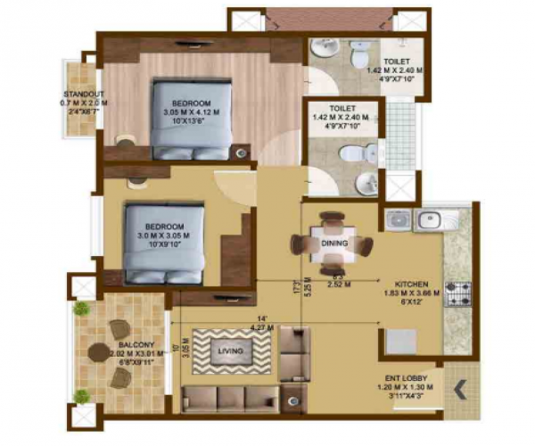 560049, ,Apartment,For Sale,1009