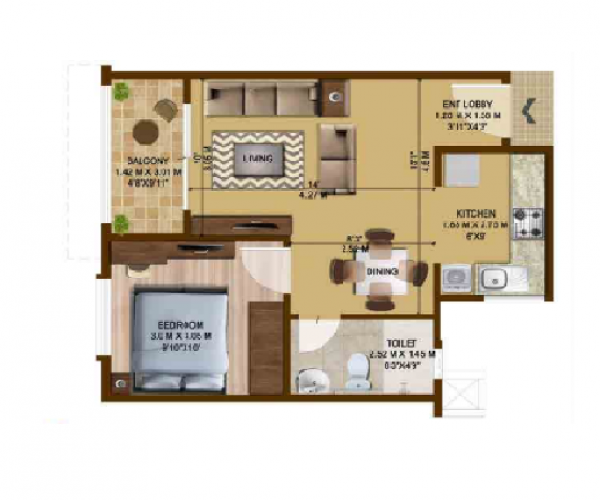 560049, ,Apartment,For Sale,1009